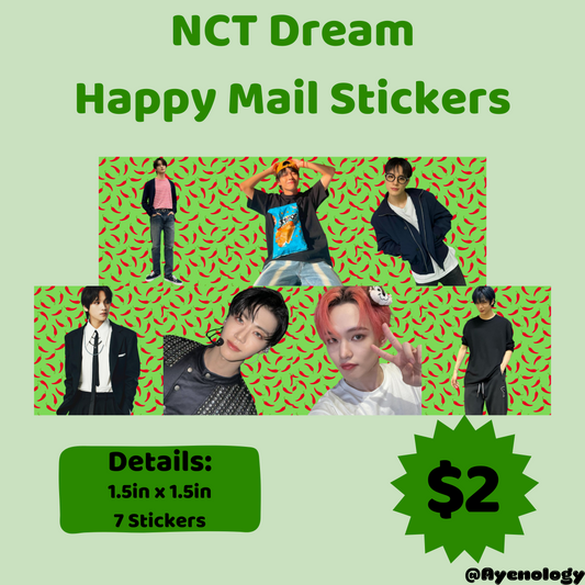 Nct Dream Mail Stickers - [Ayenology]